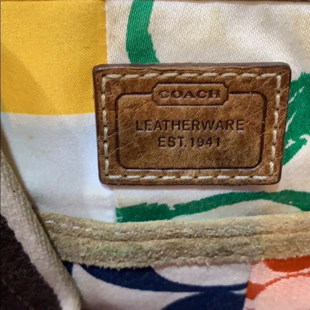 Authentic Coach Handbag - Picture 3 of 8